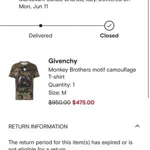 Men Givenchy top